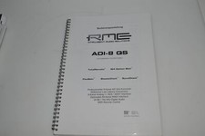 TC RME ADI-8 Qs USER'S Führung (BOOK905)