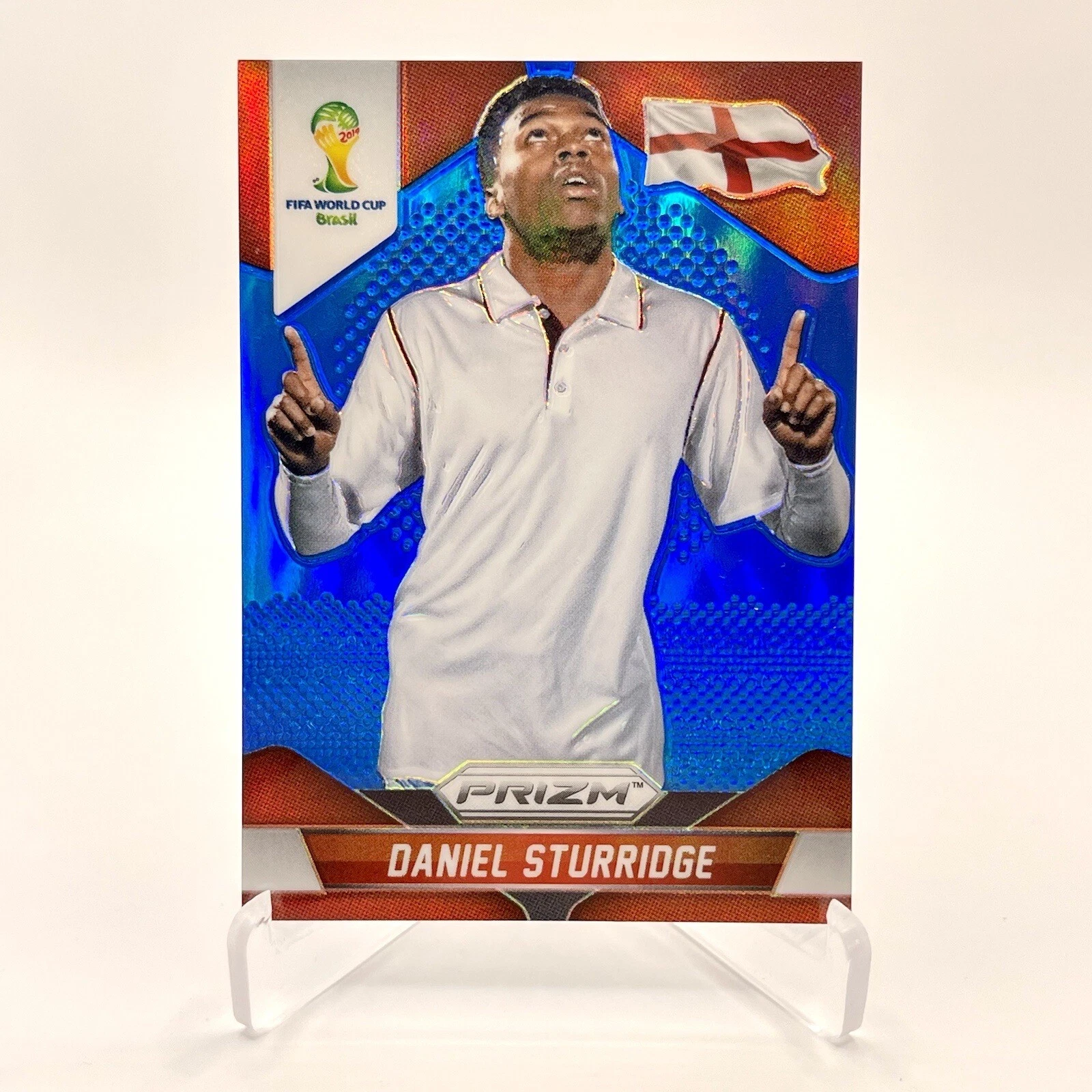 Panini Prizm Soccer 2014 World Cup Brazil - Blue /199 Card - Daniel Sturridge-