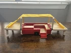 Vtg 1970's Fisher Price Little People Pop Up Camper Trailer Only Collectible
