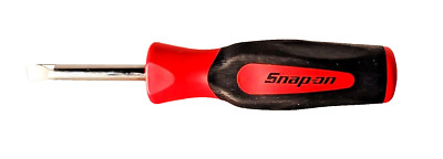 *NEW* Snap-on SGD153BR Medium Marine Aircraft FLAT SLOTTED Plug Screwdriver *RED