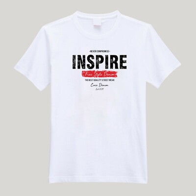 T-Shirt For Men or Women Inspire Beautiful HD Print T Shirt Free Shipping
