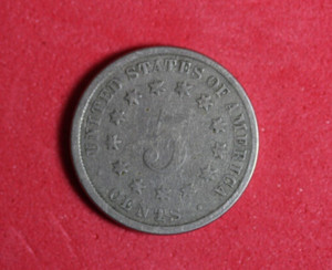 1882- Liberty Head V Nickel 5 Cent Piece #P15119