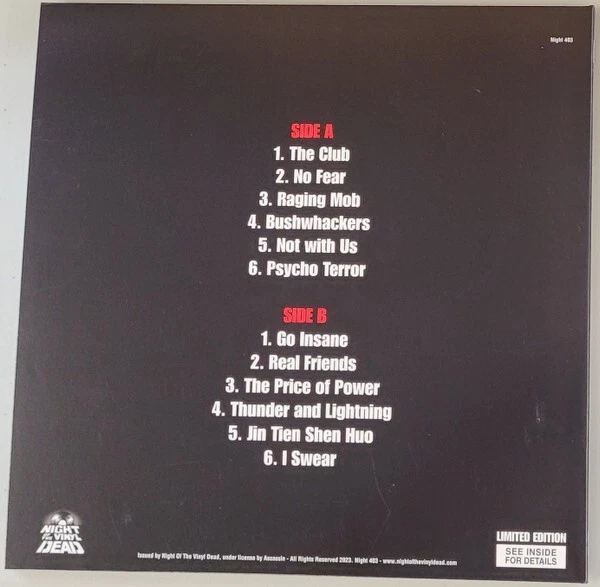 ASSASSIN - The Club (LIM.350 BLACK V.*HAND NUMBERED*GER THRASH METAL) - Bild 2 von 2