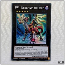 ZW - Dragonic Halberd - LIOV-EN040 - Super Rare 1st Edition Yugioh