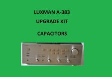 Stereo Amplifier LUXMAN A-383 Repair KIT - all capacitors
