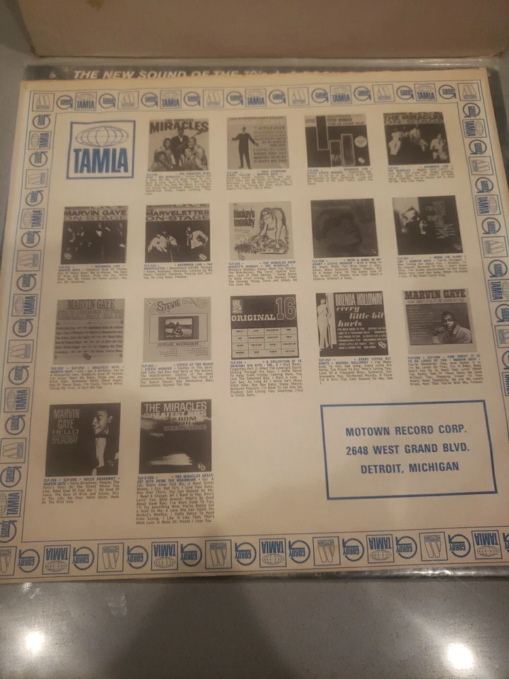 THE TEMPTATIONS..TEMPTIN' ORIGINAL 1965 STEREO GORDY! STUNNING-! - Image 3 of 4