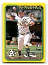 2024 Topps Update Series - Yellow - #US199 Brett Harris (RC)