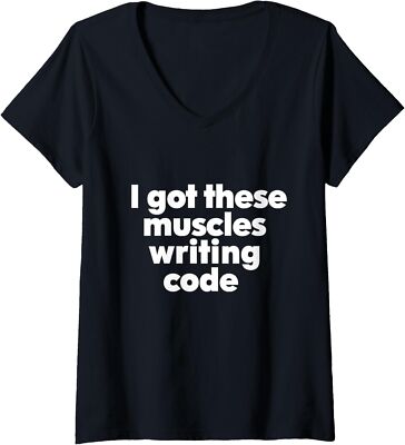 Funny For Developers Or Programmers Funny Devops Ladies' V-Neck Tshirt