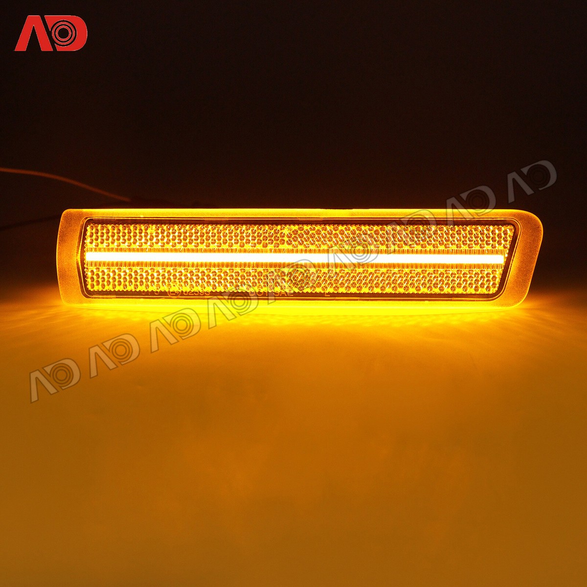 For 1997-2002 BMW Z3 M Roadster Amber Front Bumper Lamps LED Side
