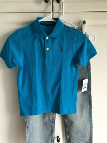 Cherokee Jeans size 7 with Nautica Shirt size 7X New Boys