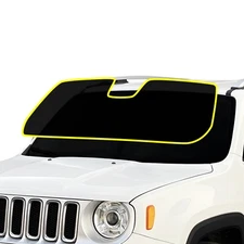 Precut Front Windshield Nano Ceramic Window Tint Film Fits Jeep Renegade 2015+