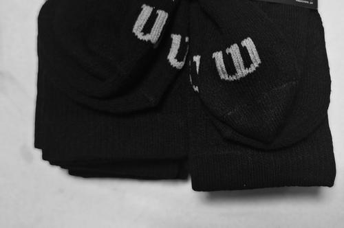 Wilson Active Sport Crew-Herrensocken 4er-Pack (8 Paar) schwarz - Größe 6-12 - Bild 3 von 4