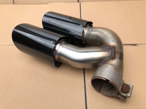 Original Porsche Cayenne E3 Endrohr Auspuffblende Auspuff Endtopf 9Y0253683AF - Bild 4 von 9