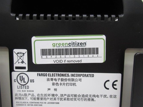 Fargo Persona C30 ID Card Printer - Power Tested - Picture 6 of 6