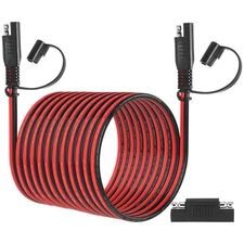 25FT 12AWG SAE Extension Cable, 12 AWG SAE Quick Disconnect Wire Harness 12 G...