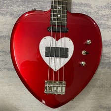 Electric Bass Guitar 4-String basswood body Chrome parts S-H pickups