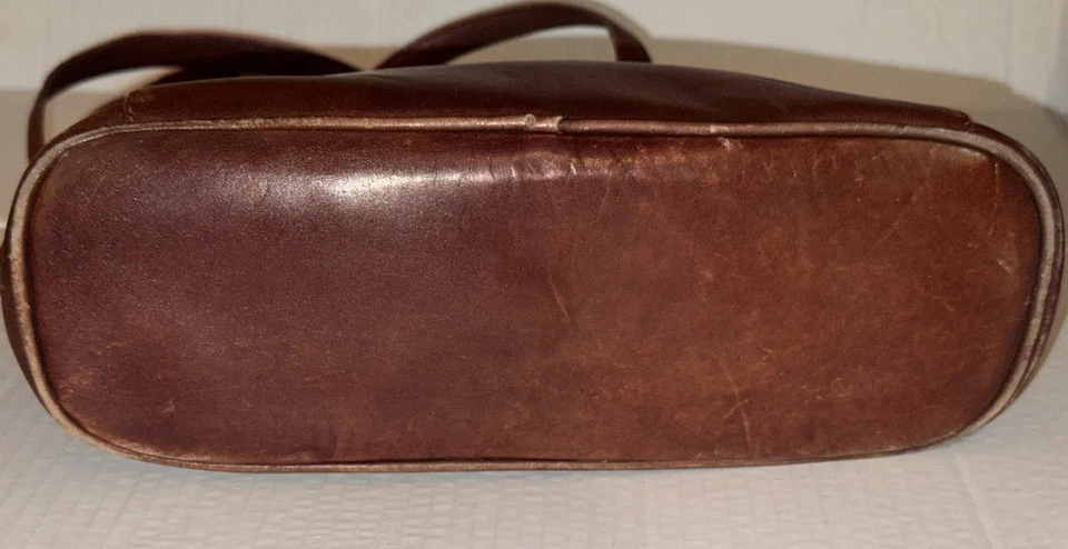 Vintage Etienne Aigner Woven Genuine Leather Backpack Adjustable Strap - Image 4 of 4