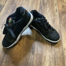 Heelys Propel Unisex Youth 6 Black Rainbow Foil Skate Roller
