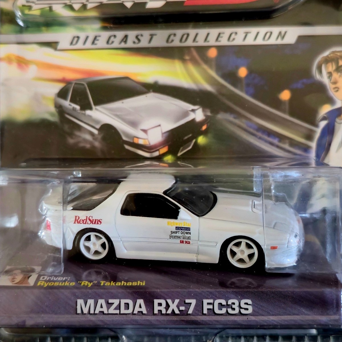 Jada Toys INITIAL D 1:64 Scale Metal Diecast COMPLETE SET - ALL 6