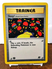 Sleep! [1st Edition] #79 Prices | Pokemon Team Rocket | Pokemon Cards