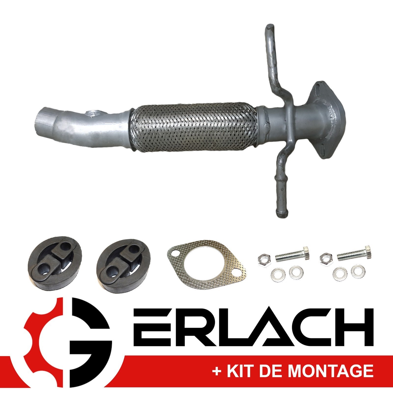 Tuyau d'échappement 6659 en acier renforcé pour Mazda 3 5 2.0