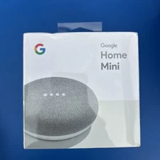 Google Home Mini Smart Speaker w/Google Assistant - Chalk GA00210 -US-NEW SEALED