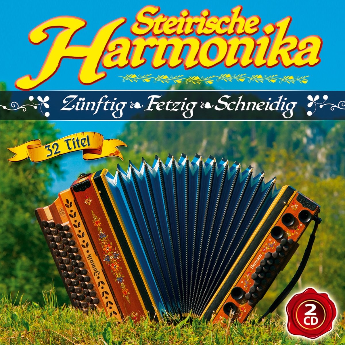 Various Steirische Harmonika,Zünftig-Fetzig-Schneidig (CD)