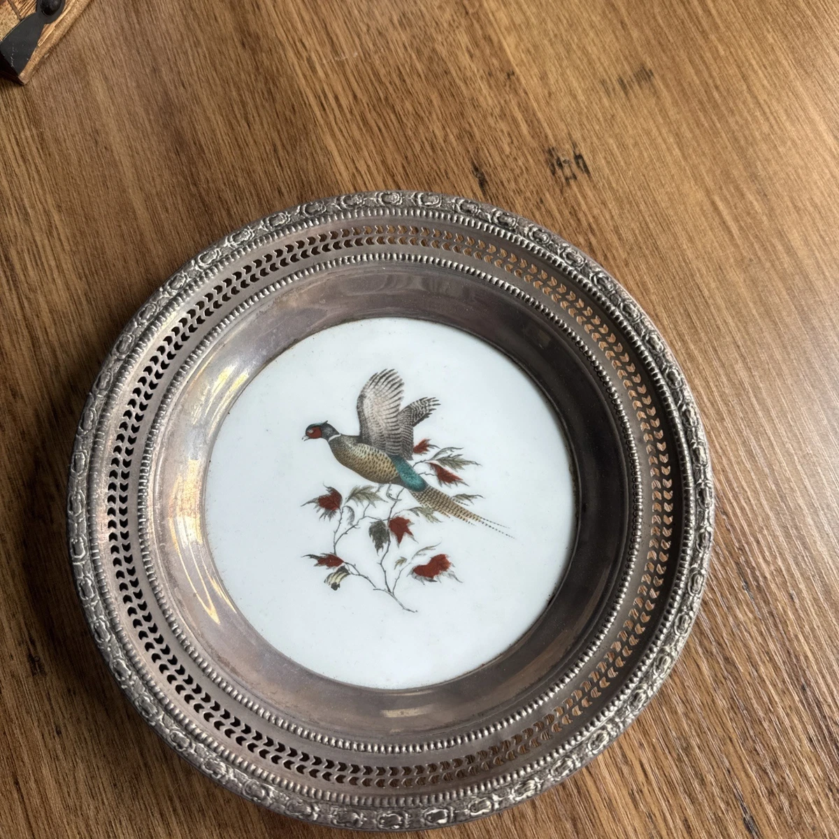 Frank M. Whiting Antique US Sterling Silver Dishes & Coasters for