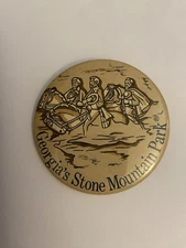 Georgia’s Stone Mountain Park Pin Back Button P133