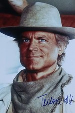 Terence Hill, Lucky Luke, Signed Autographed 6x4 Photo