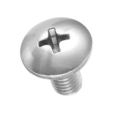 Machine Screws Phillips Head(#10-32x1/4") 100Pcs, Silver