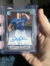 David Shields 2026 Bowman Chrome 1st Prospect Auto #CPA-DSH Kansas City Royals