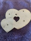 1987 Burwood Product Co. Green Decorative Hearts Set Of 2 Made In USA — photo 4