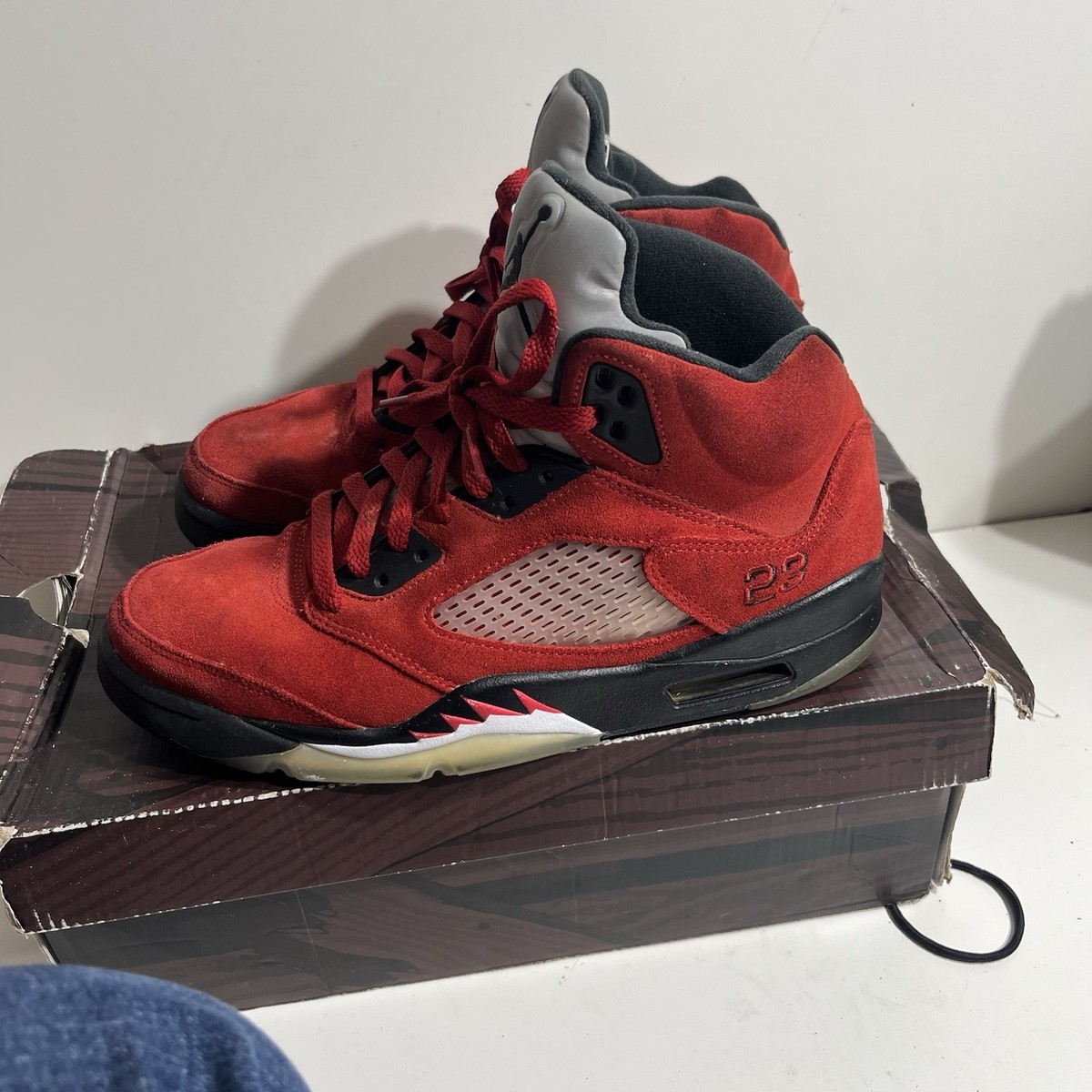 Basketball Raging Bull 5s Size Size Jordan Retro Mid Raging Bull