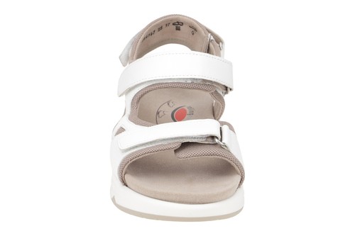 Sandalias mujer Gabor Shoes ROLLINGSOFT blancas 66.889.60 NUEVO - Imagen 5 de 8