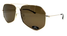 NEW PRIVÉ REVAUX THE CUERVO J5GSP GOLD AUTHENTIC SUNGLASSES 59-13-145