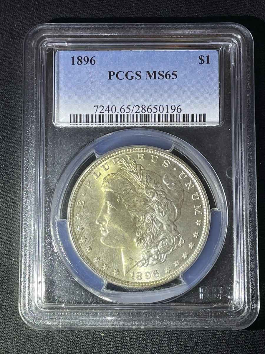 1896 Year Grade MS 65 Morgan Dollars (1878-1921) for sale | eBay