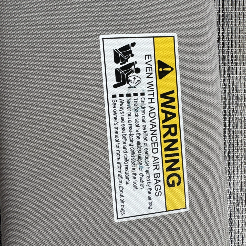 Parasol para conductor Acura TLX 2021-2024 luz única NH882L gris OEM Foto 3 de 4