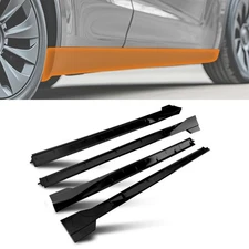 ABS Side Skirt Extension Panel Set for Toyota Camry SE XSE Night Shade 2018-2024