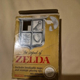The Legend Of Zelda Nintendo Nes Boxed With Manual