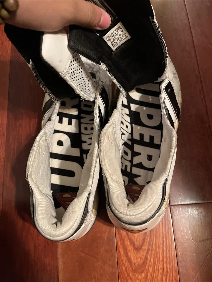 DWIGHT HOWARD ADIDAS TS COMMANDER LT SUPERMAN, MUESTRA TALLA 11 Usado Sin Cordones Foto 4 de 4