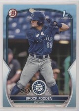 2023 Bowman Draft Sky Blue 361/499 Brock Rodden #BD-171 0n64