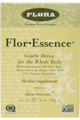 FLORA Flor Essence Herbal Tea Blend 2.2 oz   Detox Cleanse   Pack of 2