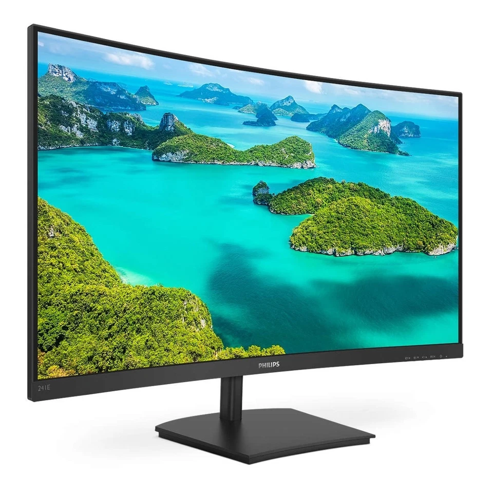 Philips 241E1SCA Curved Monitor - VA, AMD FreeSync, Lautsprecher - Bild 2 von 4