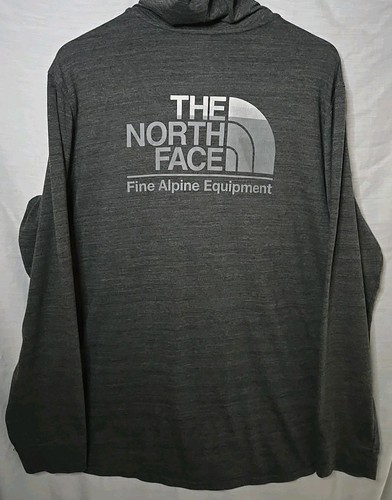 The North Face Fine Alpine Equipment Standard Fit Full Zip Hoodie, Sz XL, Gray - Picture 5 of 9