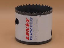 Lenox Bi-metal Hole Saw Set 4-1/8" Arbored & 2-3/8" Non-Arbored Saws Used Once