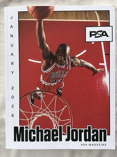 PSA MAGAZIN JANUAR 2026 MICHAEL JORDAN BASE COVER BAND 49 BRANDNEU - Bild 1 von 6