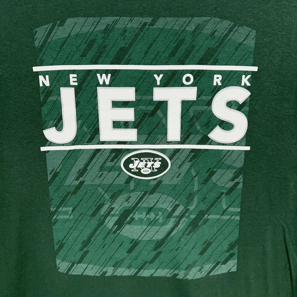 Camiseta New York Jets Mujer Pequeña Verde Majestuosa NFL Fútbol 2017 Calendario Camiseta Foto 2 de 4
