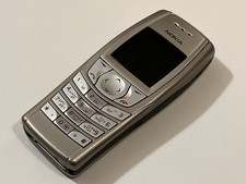 Nokia 6610 Silver color Unlocked Classic GSM Mobile No battery