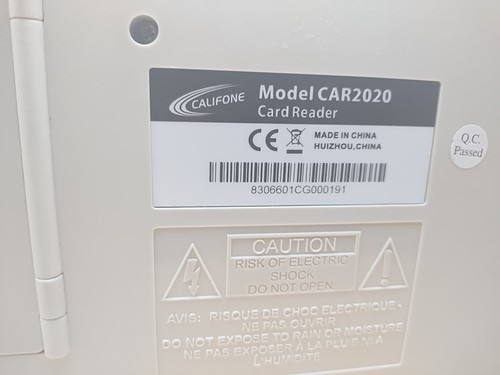 Califone Card Master 2000 Magnetic Card Reader & New Set Of Cards Sealed Tested - Picture 8 of 10